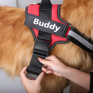 50% OFF Ends Today ⏰ ! LeashWalk™ NO Choke Dog Harness with Customized Name Tag 🐕